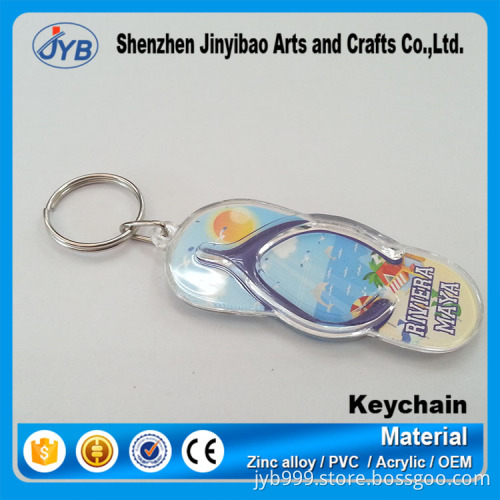 new product custom logo funny acrylic balnk keychain